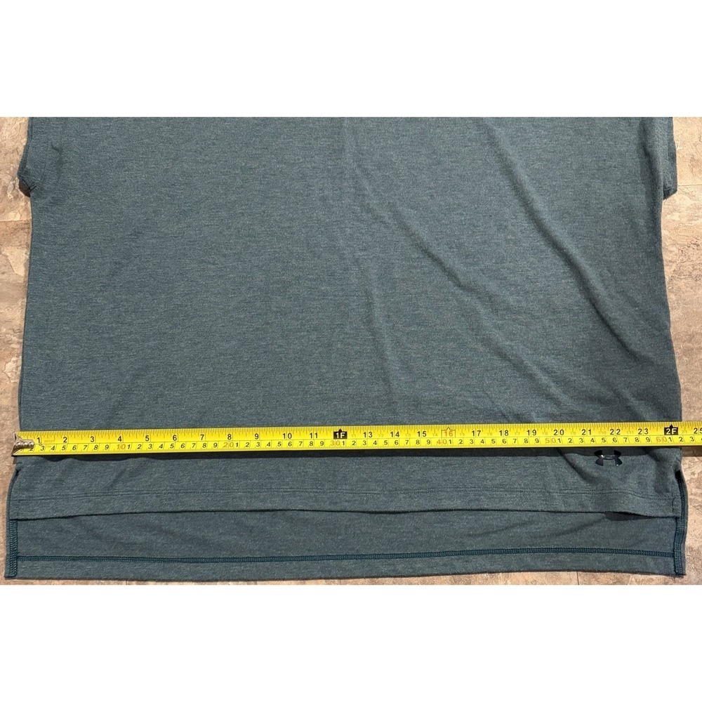Under Armour Women's Essentials T-Shirt Tourmaline Teal /Tonal XL Cap Sleeve - Picture 7 of 8